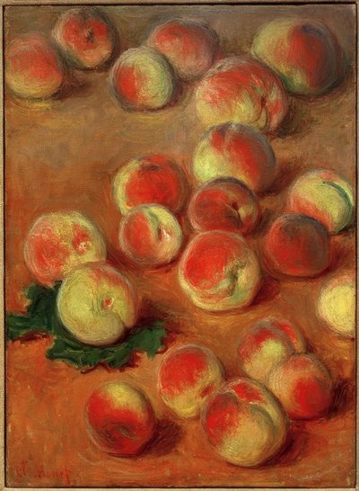 Peaches by Claude Monet